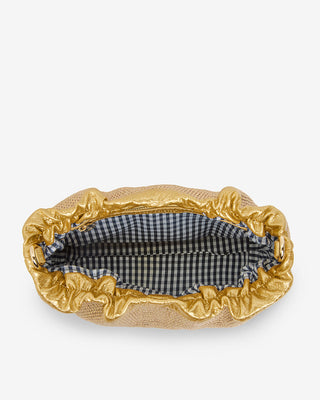 Monty Crossbody Bag – Gold Weave | Elms+King