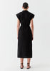 Morrison - Belle Linen Dress - Black