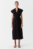 Morrison - Belle Linen Dress - Black