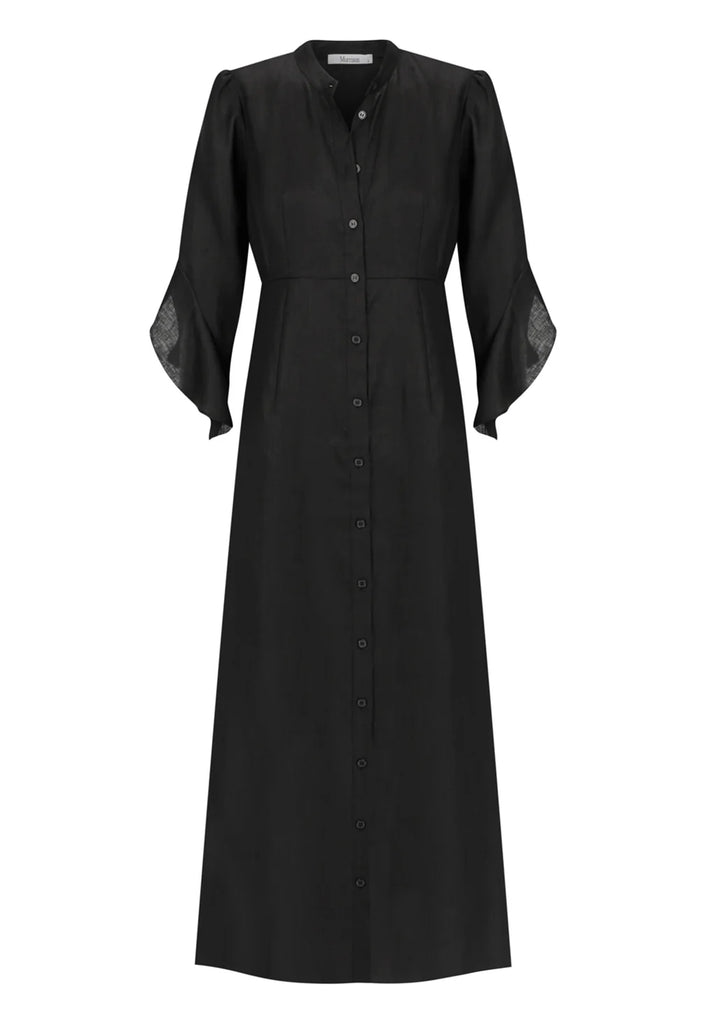 Morrison - Esther Linen Dress - Black