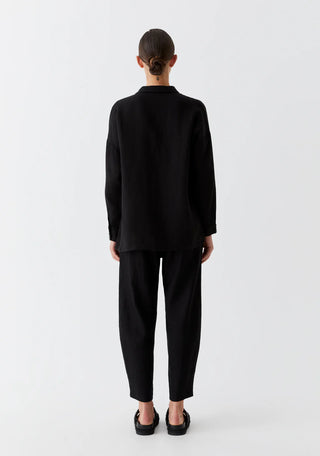 Morrison - Jaxon Linen Shirt - Black