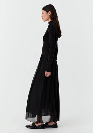 Morri Merino High Neck Black