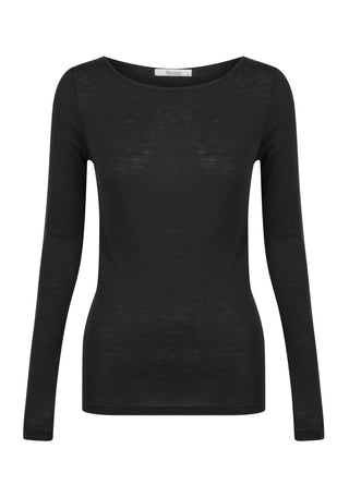 Morrison Morri Merino Round Neck Black