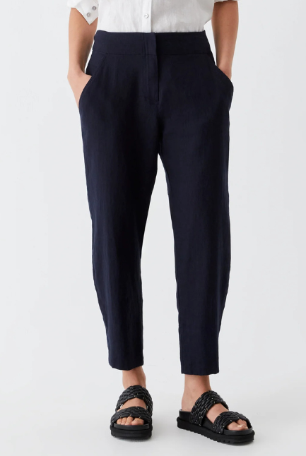 Morrison - Rocco Linen Pant - Navy