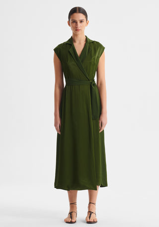 Alana Dress - Olive | Morrison