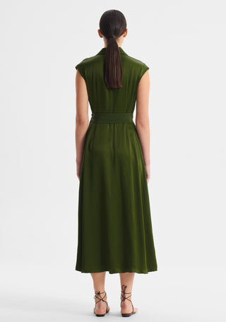 Alana Dress - Olive | Morrison