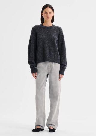 Albi Knit Pullover - Smoke | Morrison