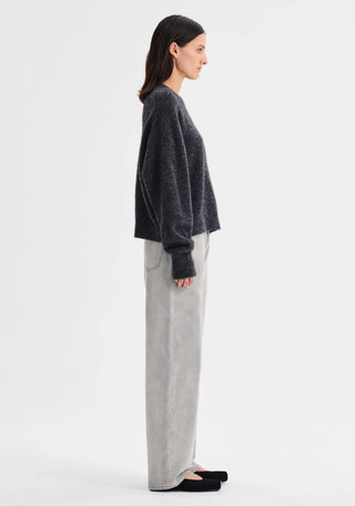 Albi Knit Pullover - Smoke | Morrison