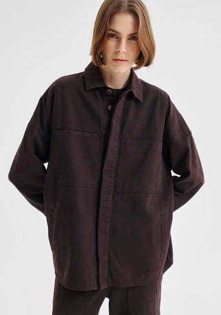 Jensen Denim Jacket - Espresso | Morrison