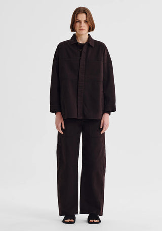 Jensen Denim Jacket - Espresso | Morrison