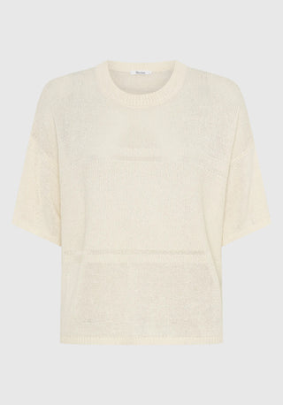 Marli Knit Tee - Milk | Morrison