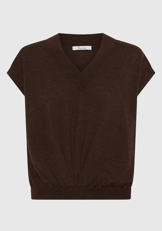 River Knit Vest - Toffee | Morrison