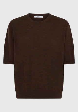 River Knit Tee - Toffee | Morrison