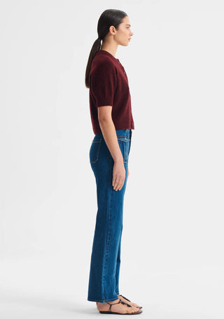 Solenne Knit Cardigan - Eggplant | Morrison