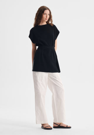 Winston Knit Tunic - Black | Morrison
