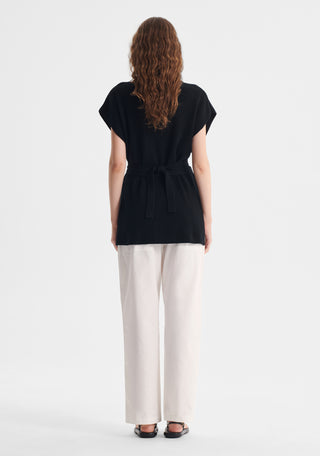Winston Knit Tunic - Black | Morrison