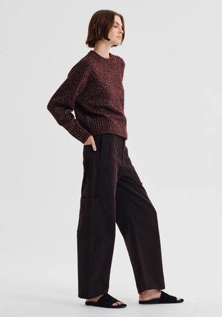 Zoe Knit Pullover - Boysenberry | Morrison