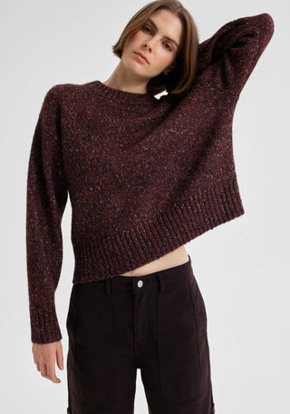 Zoe Knit Pullover - Boysenberry | Morrison