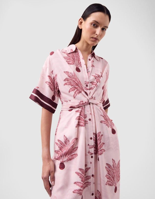 Morrison - Alessandra Shirt Dress - Blush