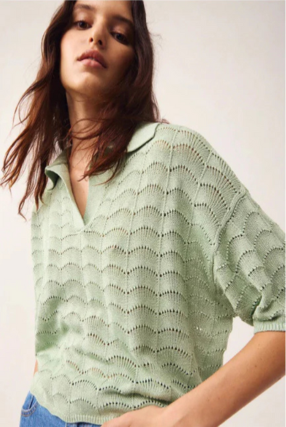 Morrison - Calista Knit Top - Mint