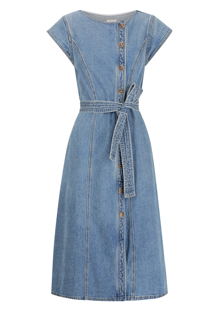 Morrison - Hunter Denim Dress - Blue