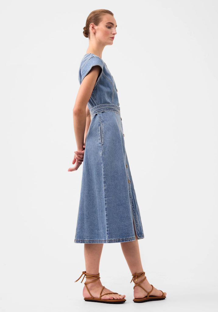 Morrison - Hunter Denim Dress - Blue