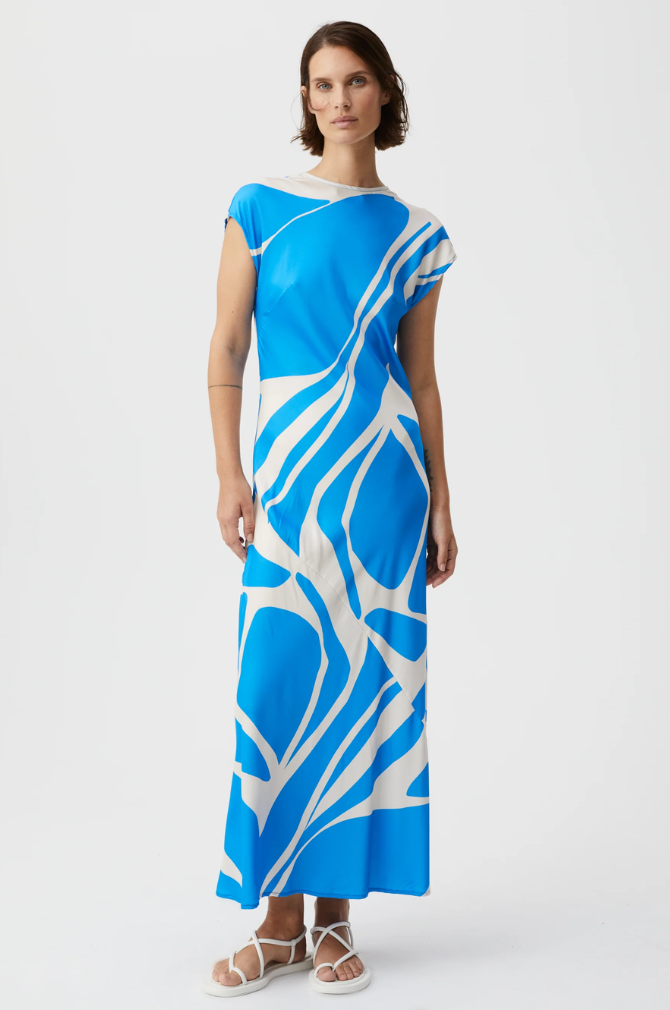 Morrison - Pablo Midi Dress - Blue