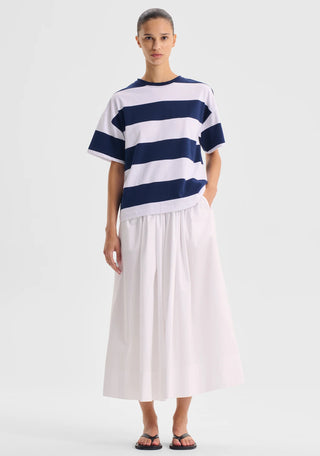 Morrison Rory Stripe Tee - Navy