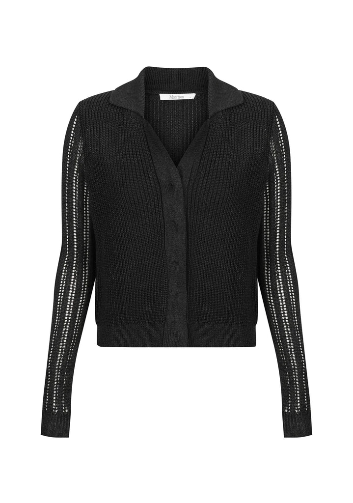 Morrison - Byron Knit Cardigan - Black