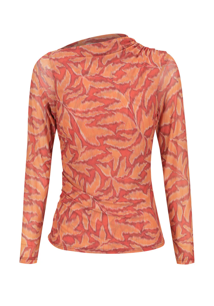 Morrison - Elijah Mesh Top - Print