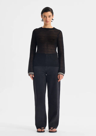 Morrison Dallas Knit Pullover - Black