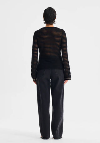 Morrison Dallas Knit Pullover - Black