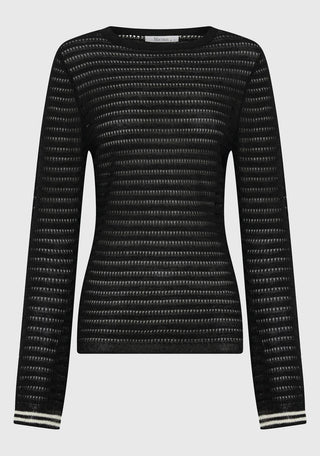 Morrison Dallas Knit Pullover - Black