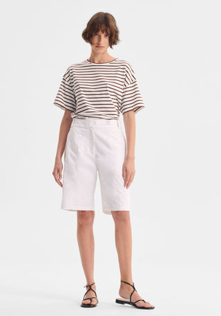 Morrison Hugo Bermuda Short - White