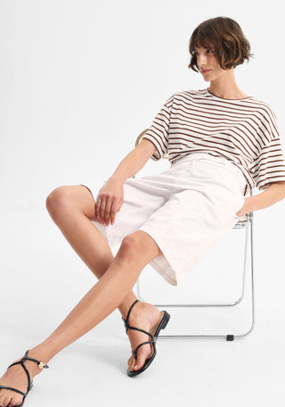 Morrison Hugo Bermuda Short - White