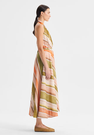 Ronni Linen Halter Dress | Morrison