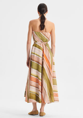 Ronni Linen Halter Dress | Morrison
