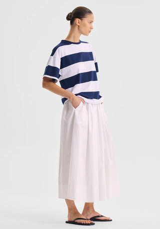 Morrison Rory Stripe Tee - Navy