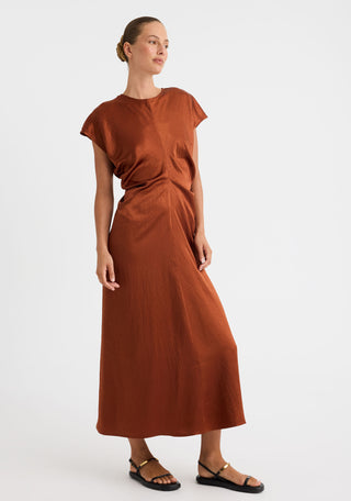 Caroline Dress – Spice | Morrison