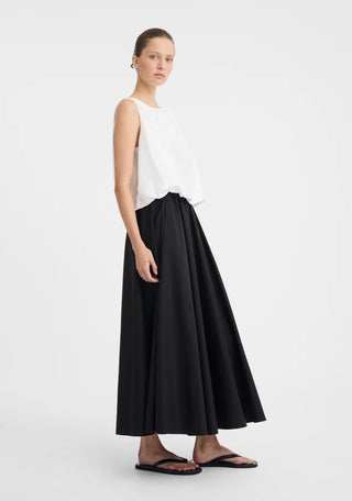 Coco Taffeta Skirt – Black | Morrison