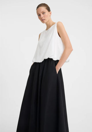 Coco Taffeta Skirt – Black | Morrison