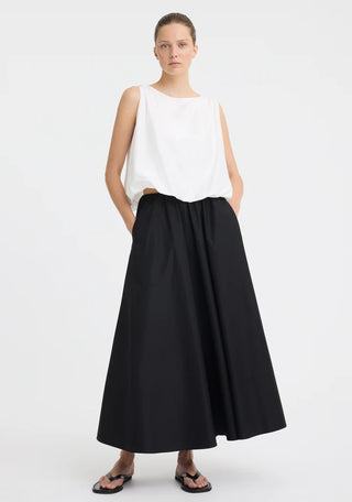 Coco Taffeta Skirt – Black | Morrison