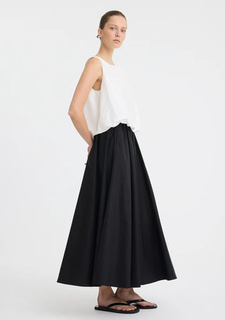 Coco Taffeta Skirt – Black | Morrison
