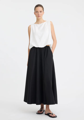 Coco Taffeta Skirt – Black | Morrison