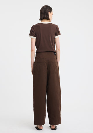 Marco Tee - Chocolate/Ecru | Morrison
