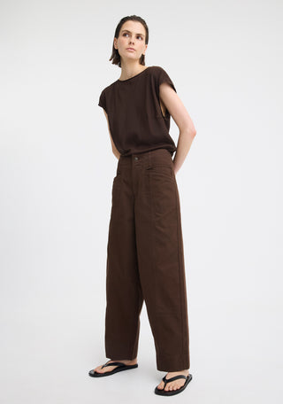 Morgan Cargo Pant - Bark | Morrison