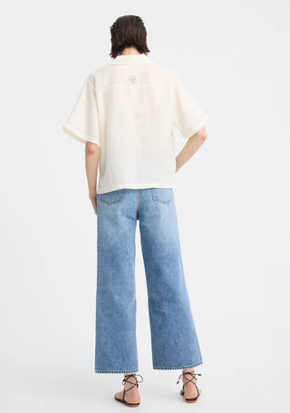 Penelope Linen Shirt – Cream | Morrison