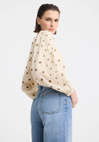 Penelope Top – Print | Morrison