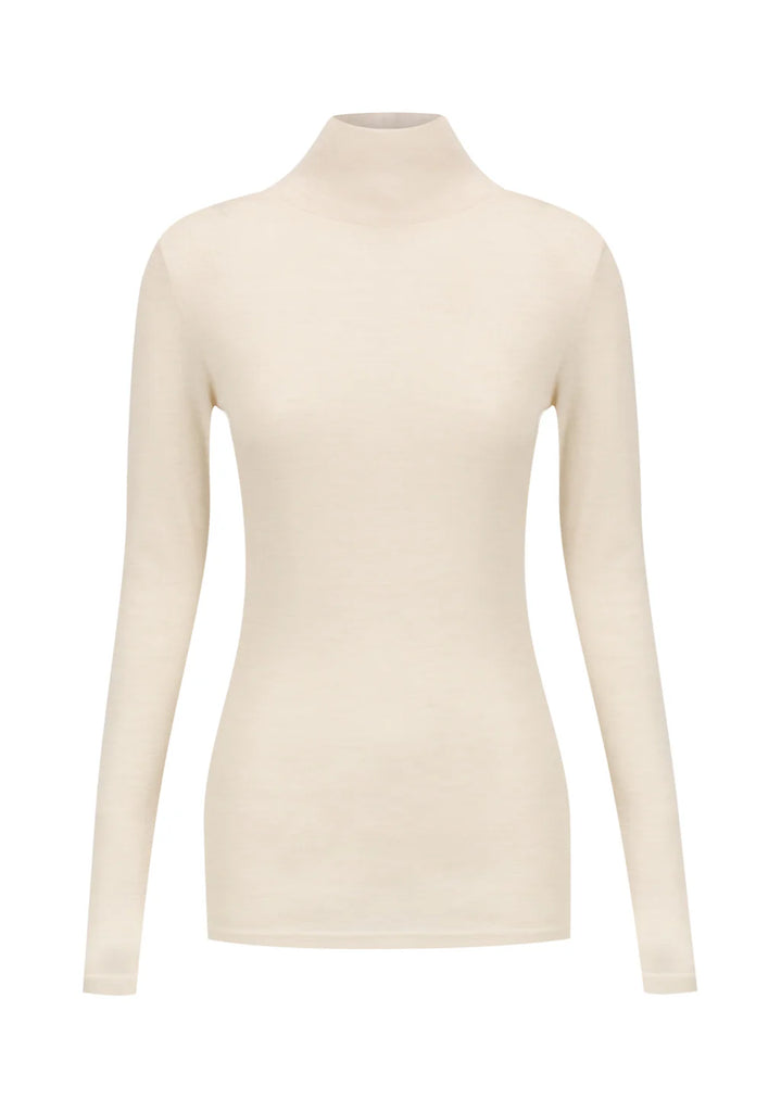 Morrison | Morri High Neck Pullover | Bone