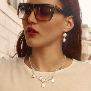 Fairley Silver Nomad Pearl Hooks